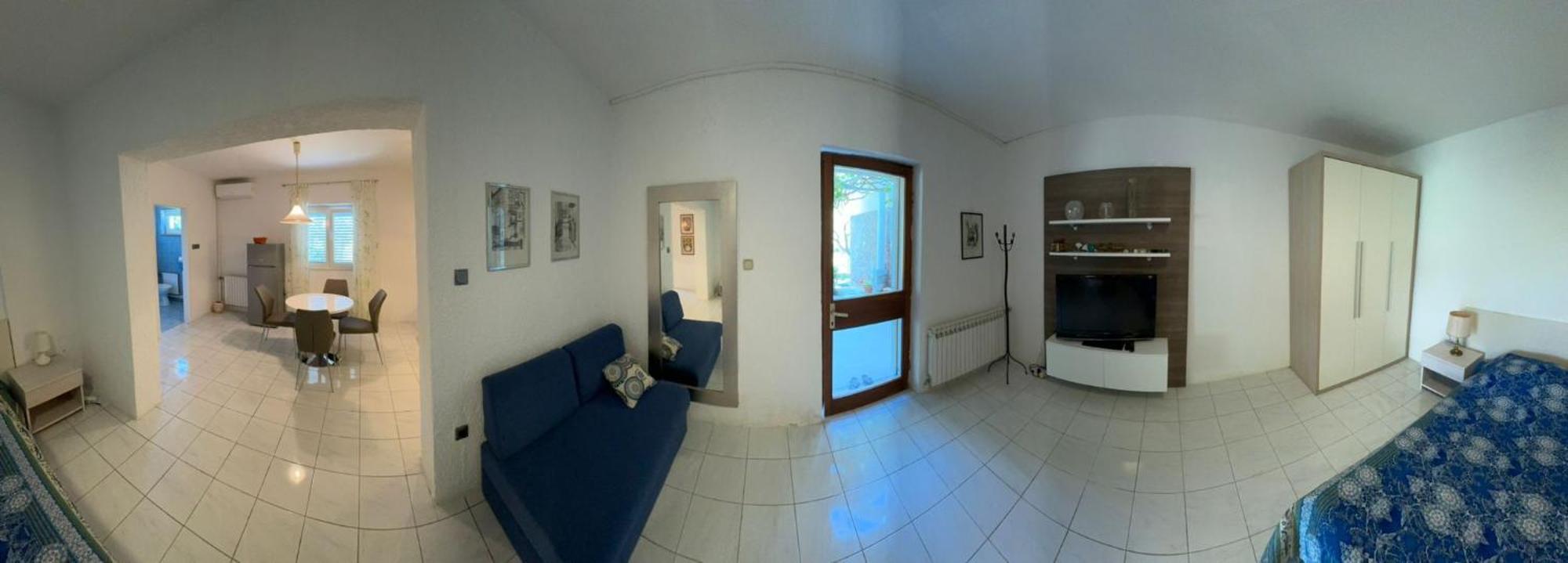 Apartman Kucer Krk Town Exteriör bild